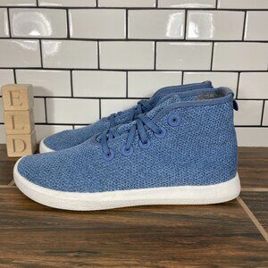 allbirds Tree Topper Womens Size 10 Shoes Nikau Sapphire High Top Sneakers